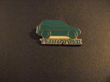 Nissan Terrano SUV blauw model